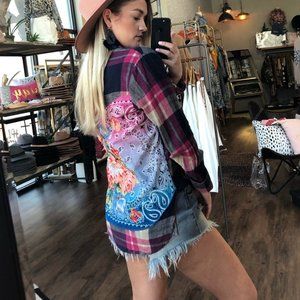 Aratta 'Abella' Plaid Shirt